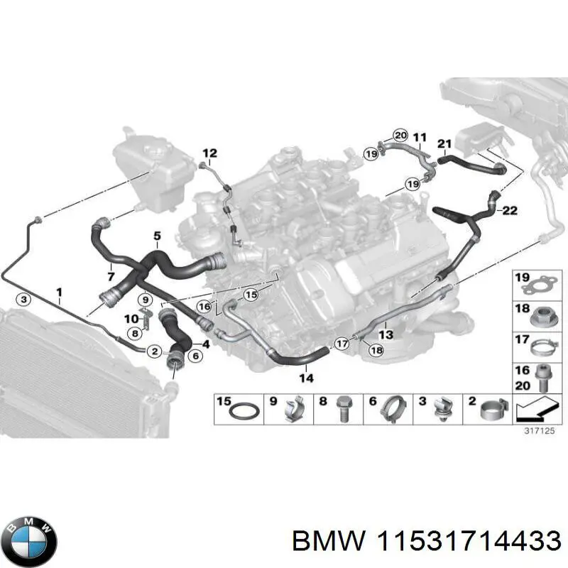 Comprar 11531714433 BMW 