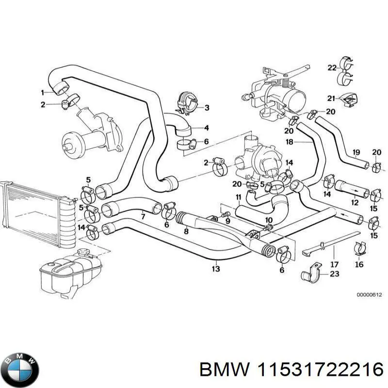 11531722216 BMW