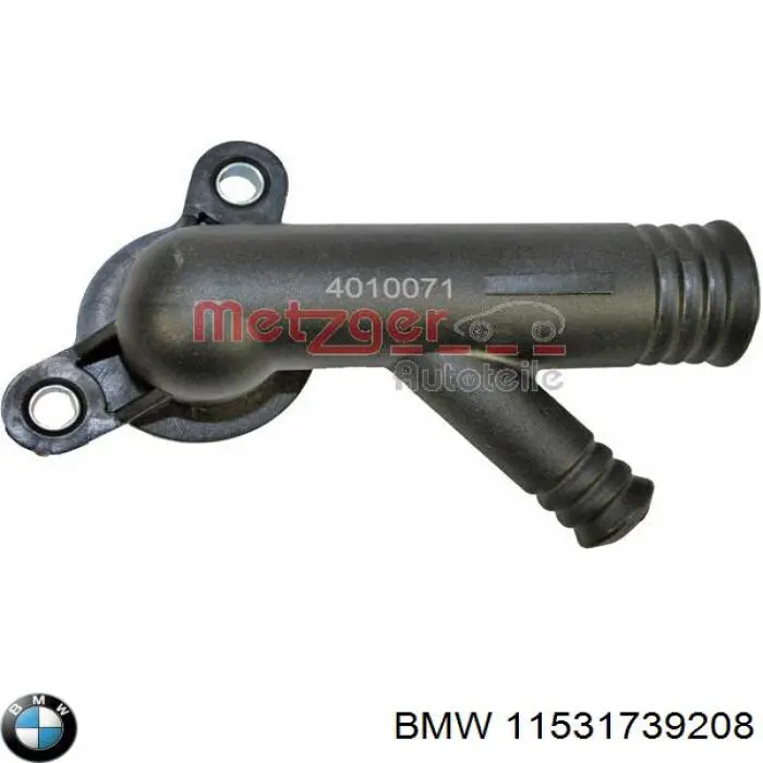 Brida del sistema de refrigeración (triple unión) 11531739208 BMW