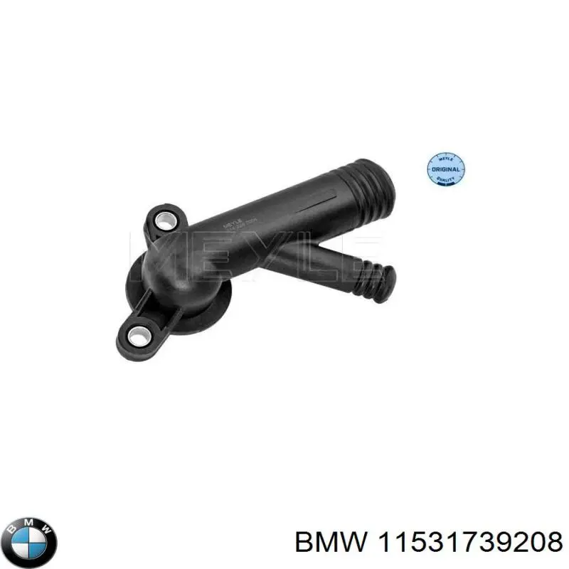 11531739208 BMW Brida del sistema de refrigeración (triple unión)