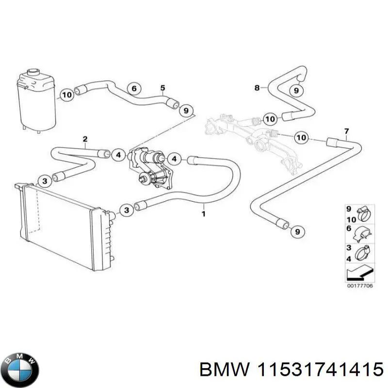 11531741415 BMW