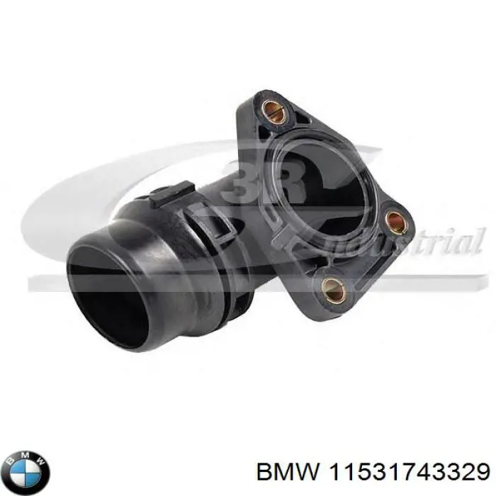 11531743329 BMW brida del sistema de refrigeración (triple)