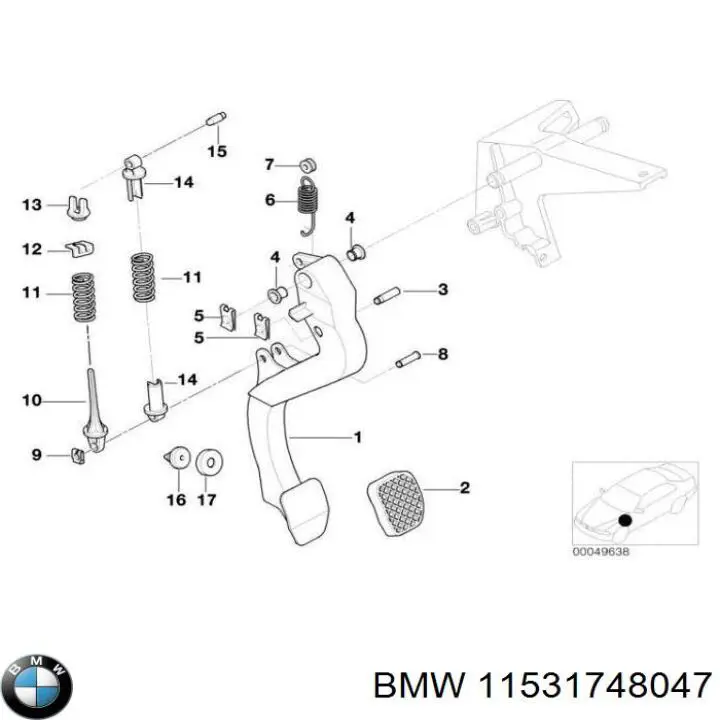 Junta de termostato BMW 11531748047 precio, desde 3,65 EUR