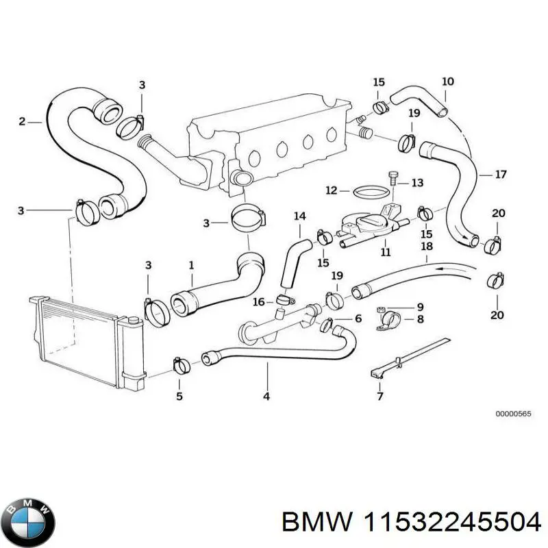 11532245504 BMW