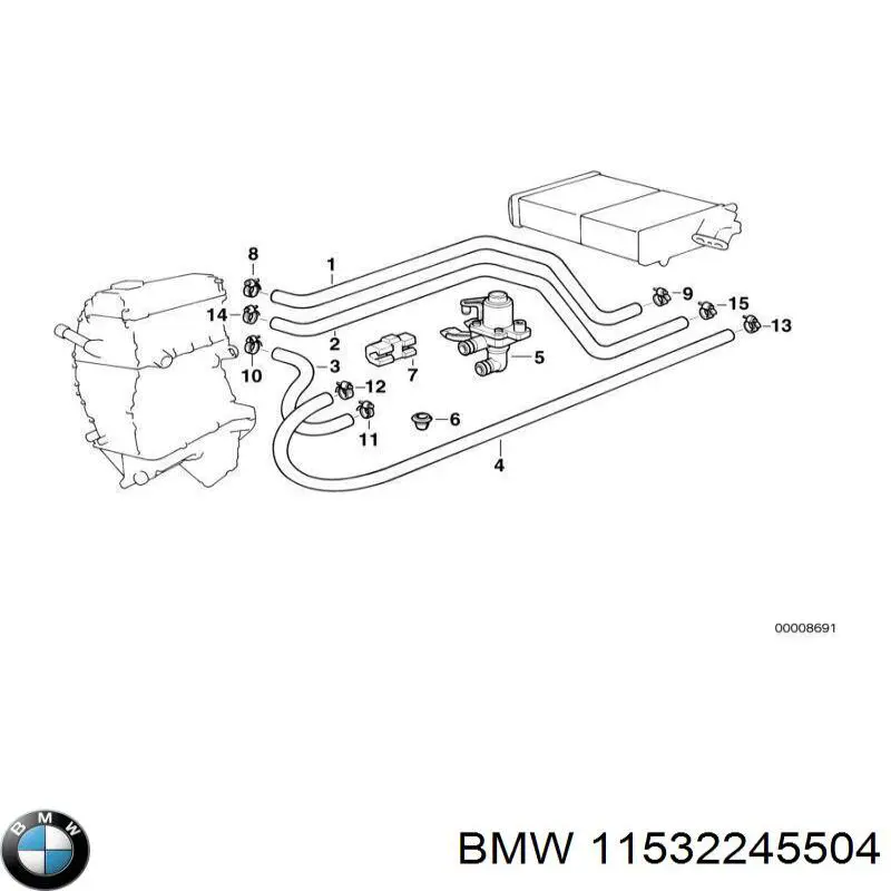 Comprar 11532245504 BMW 