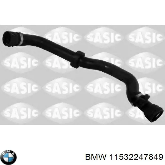 11532247849 BMW tubería de radiador arriba