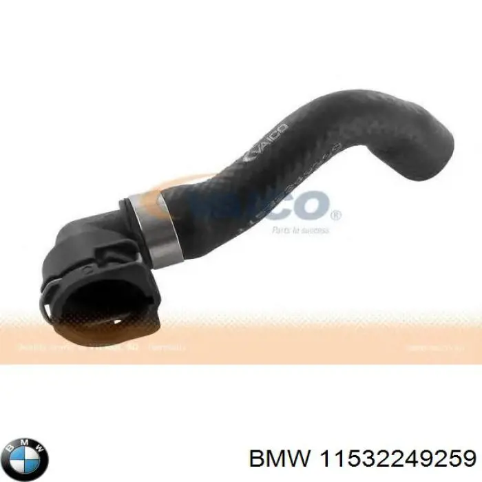 11532249259 BMW tubería de radiador arriba