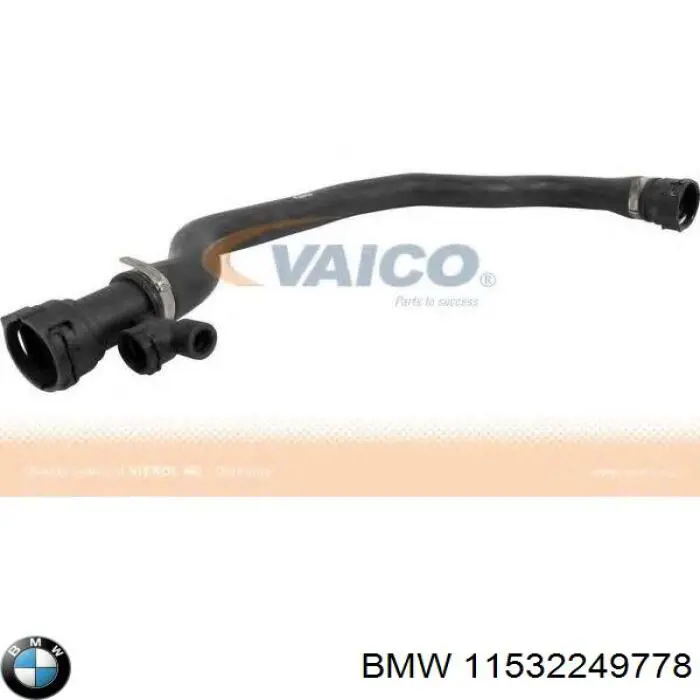 11532249778 BMW tubería de radiador arriba