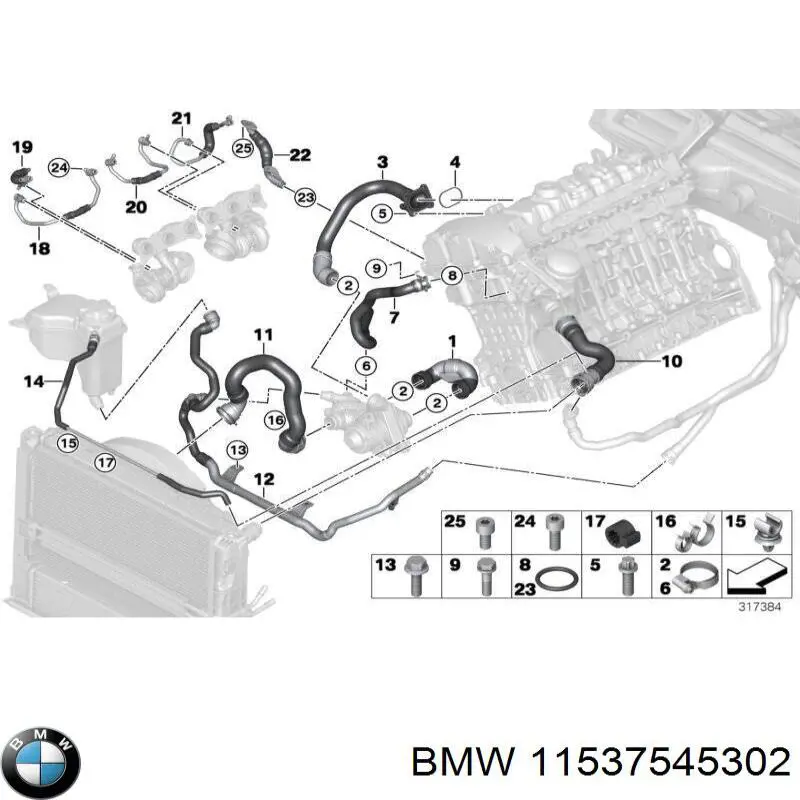 Sello De La Boquilla De La Bomba para BMW 3 (E90)