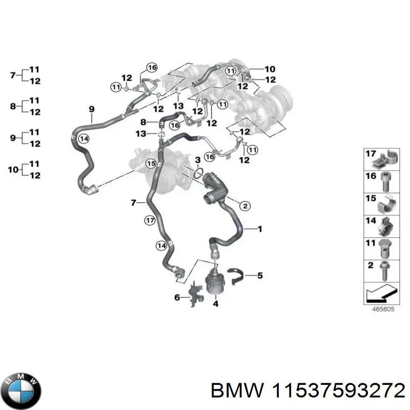 11537593272 BMW tornillo