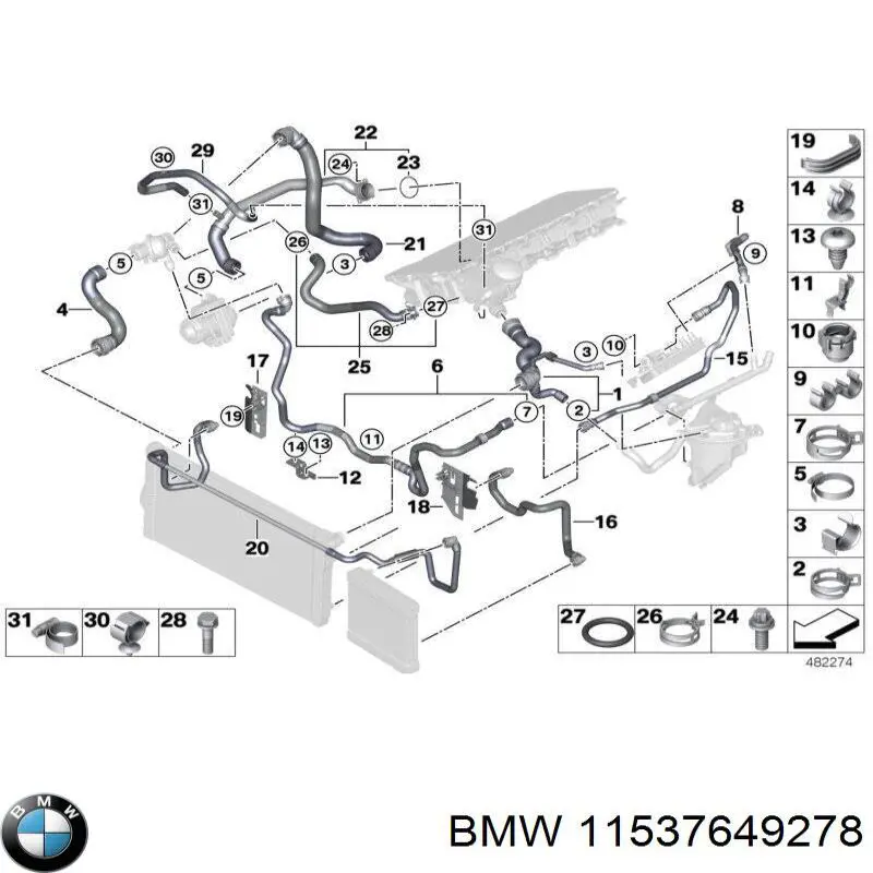 11537649278 BMW