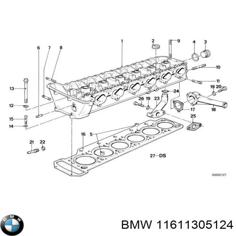 11611305124 BMW junta de sincronizacion de la valvula