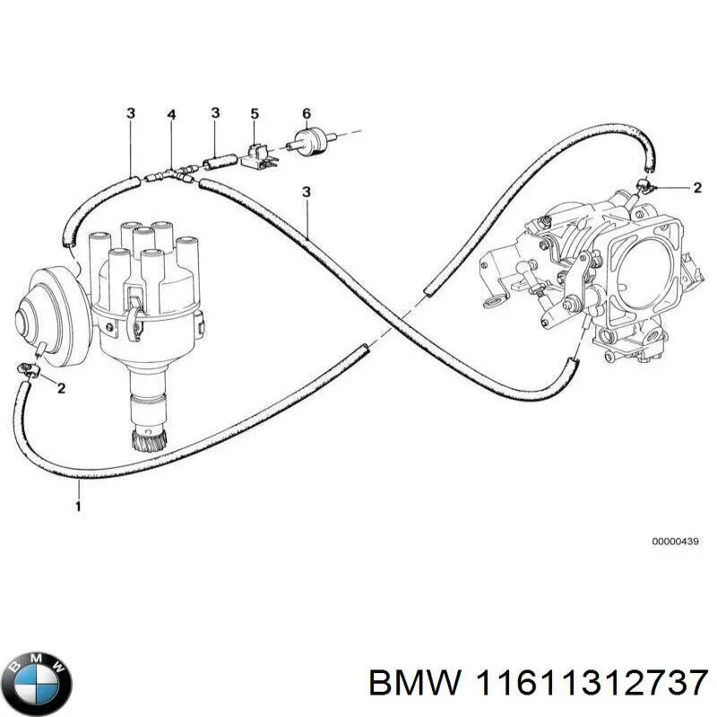 Comprar 11611312737 BMW Válvula de retención neumática