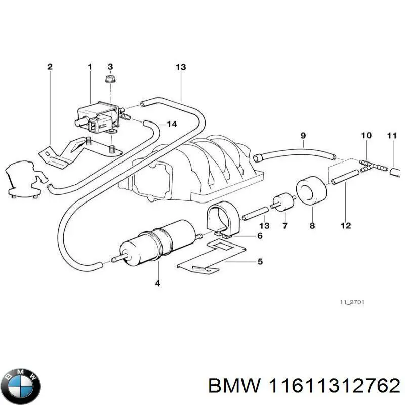 11611312762 BMW 