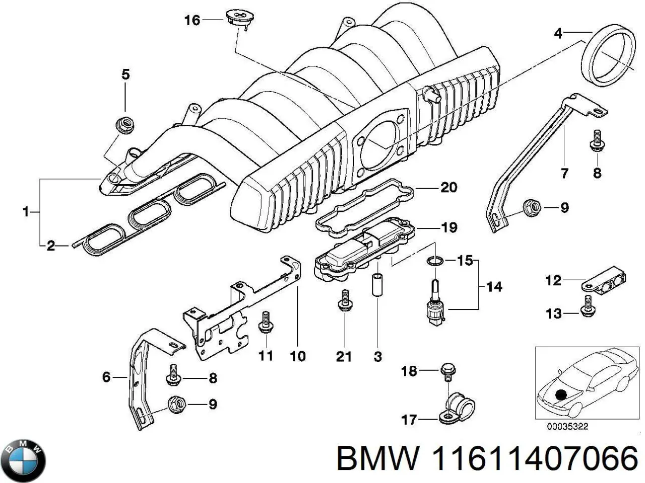 11611407066 BMW 