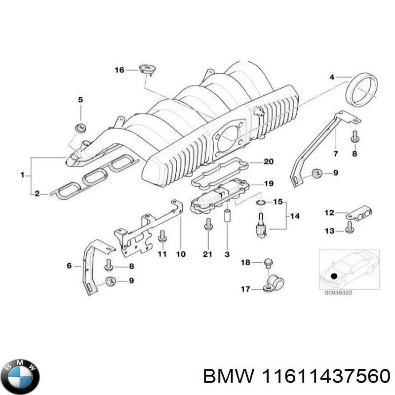  11611437560 BMW