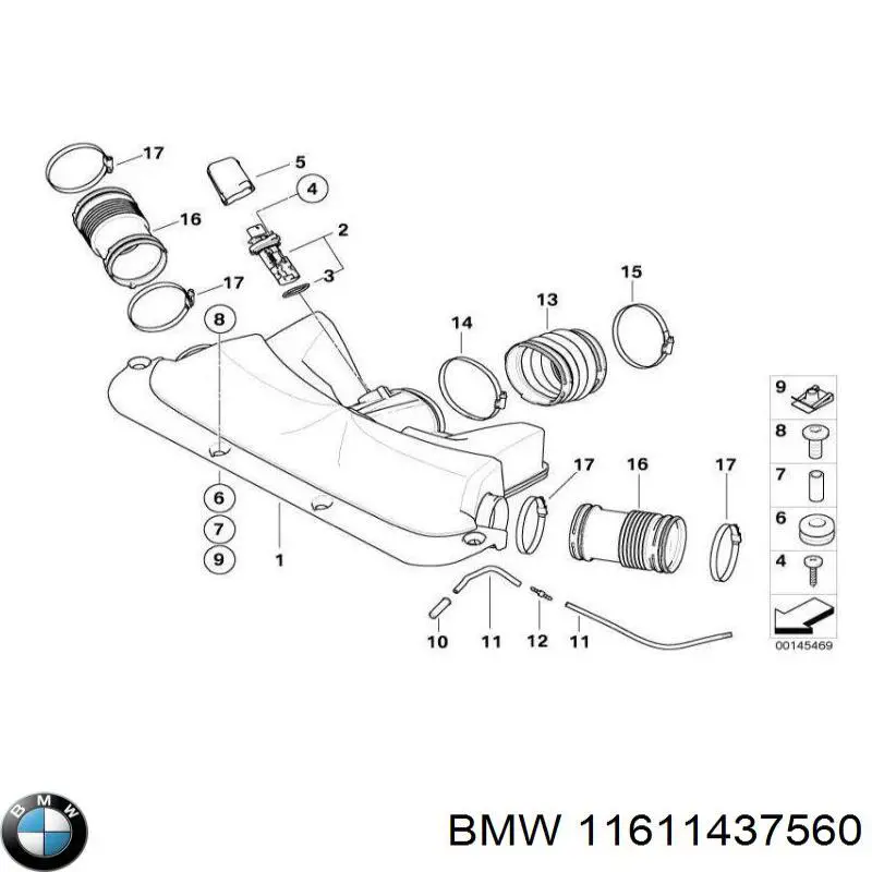  BMW 11611437560 precio, desde 4,13 EUR