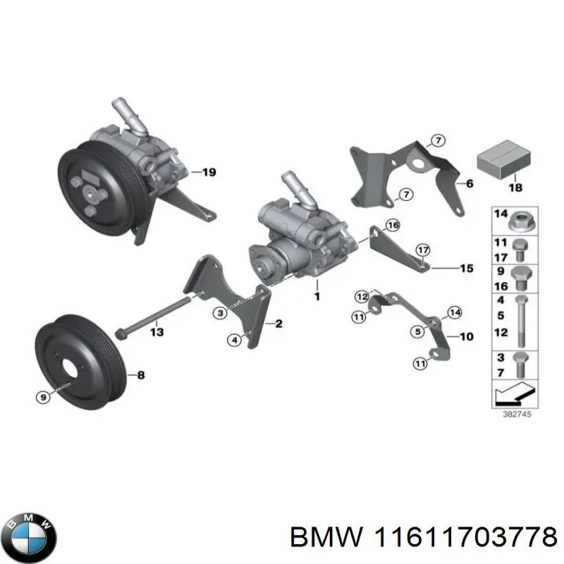  BMW 11611703778 precio, desde 40,61 EUR