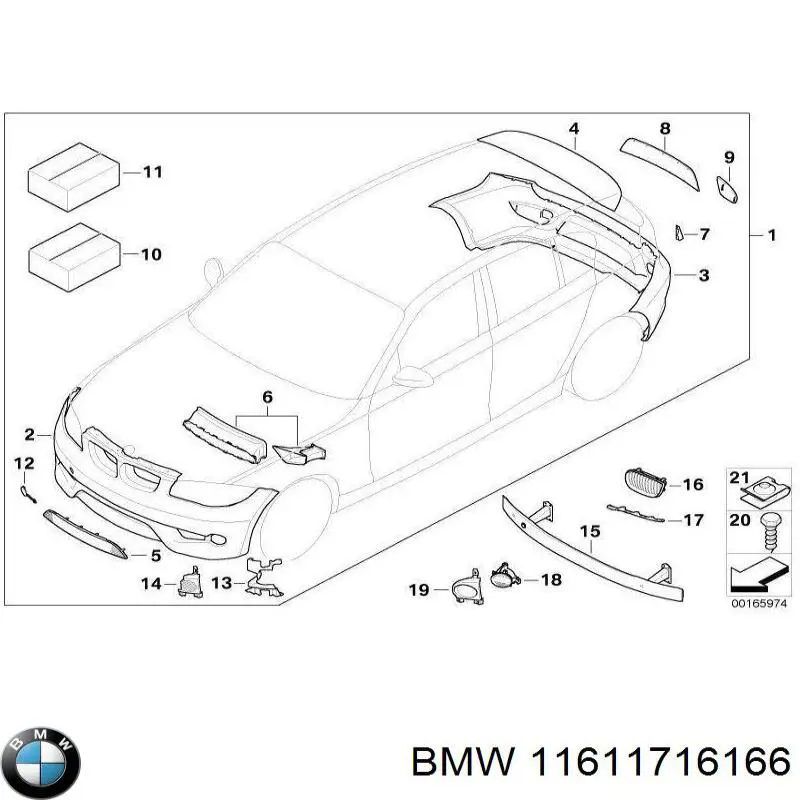 11611716166 BMW 