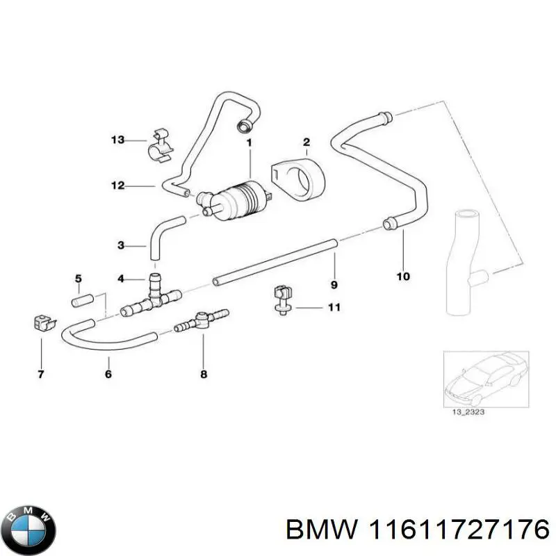 11611727176 BMW alternador