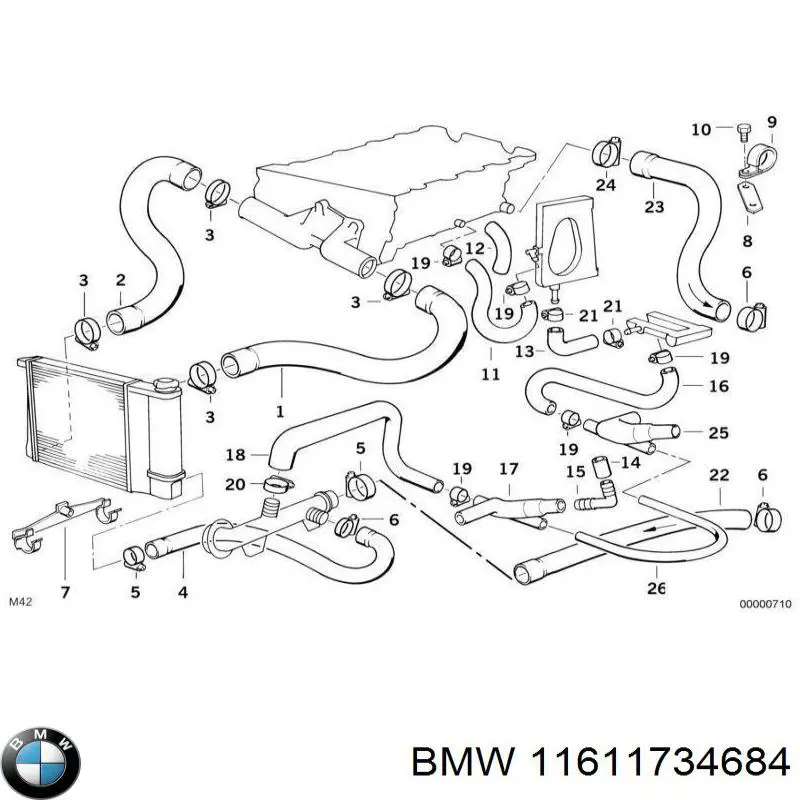 Junta de colector de admisión BMW 11611734684 precio, desde 6,50 EUR