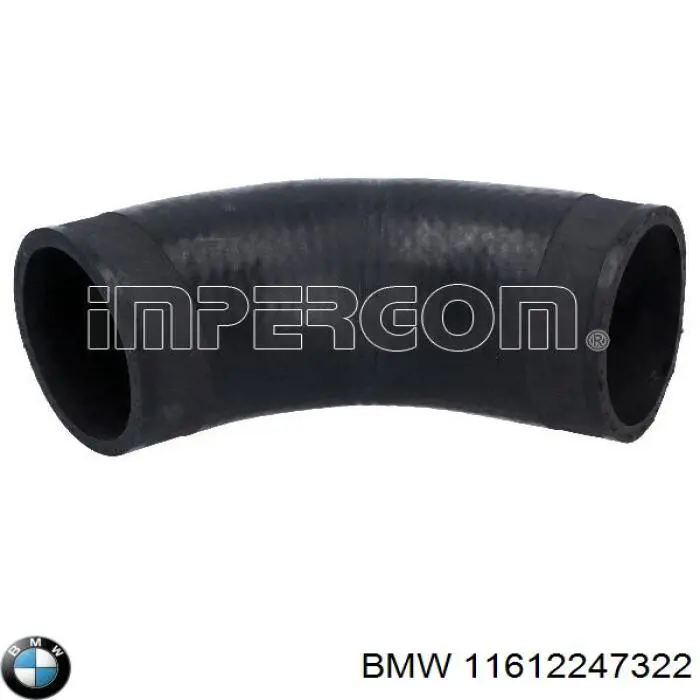 11612247322 BMW tubo flexible de aspiración, cuerpo mariposa