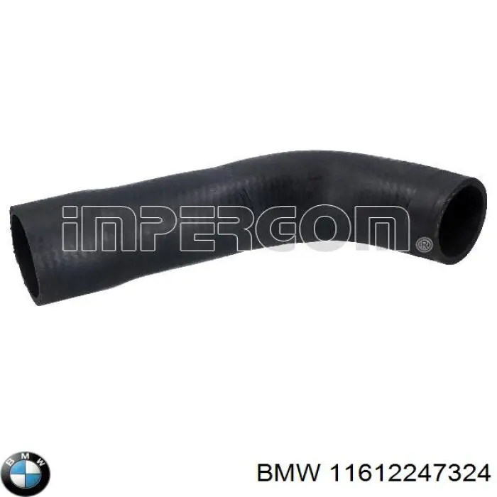 11612247324 BMW tubo flexible de aire de sobrealimentación inferior izquierdo