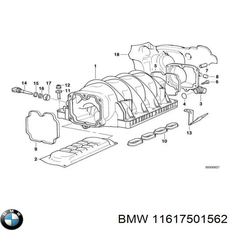 Separador de aceite del sistema de ventilación del cárter BMW 11617501562 precio, desde 50,28 EUR