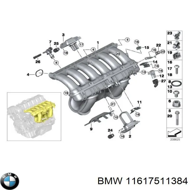 11617511384 BMW