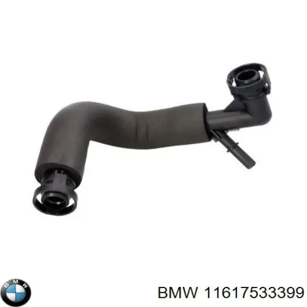 11617533399 BMW tubo de ventilacion del carter (separador de aceite)