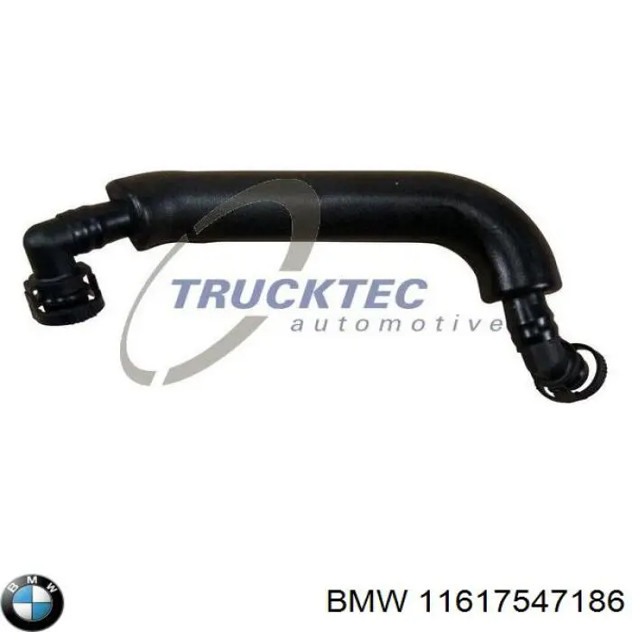 11617547186 BMW tubo de ventilacion del carter (separador de aceite)