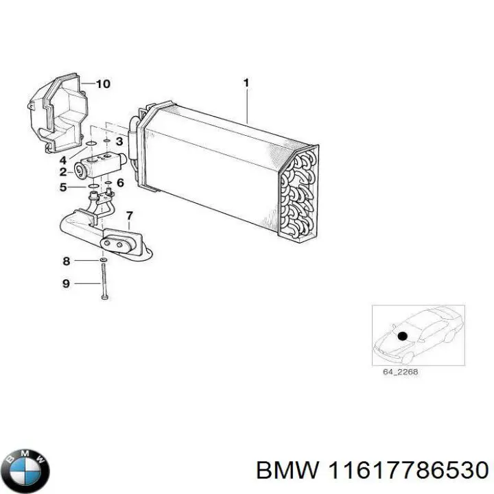 Comprar 11617786530 BMW Tubo de salida de aire del turbocompresor