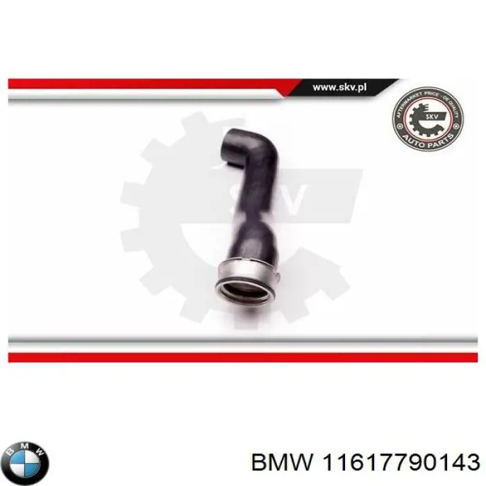 Tubo intercooler 98833 Metalcaucho