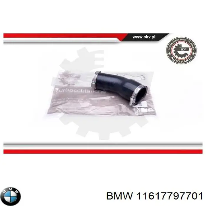 Comprar 11617797701 BMW Tubo intercooler