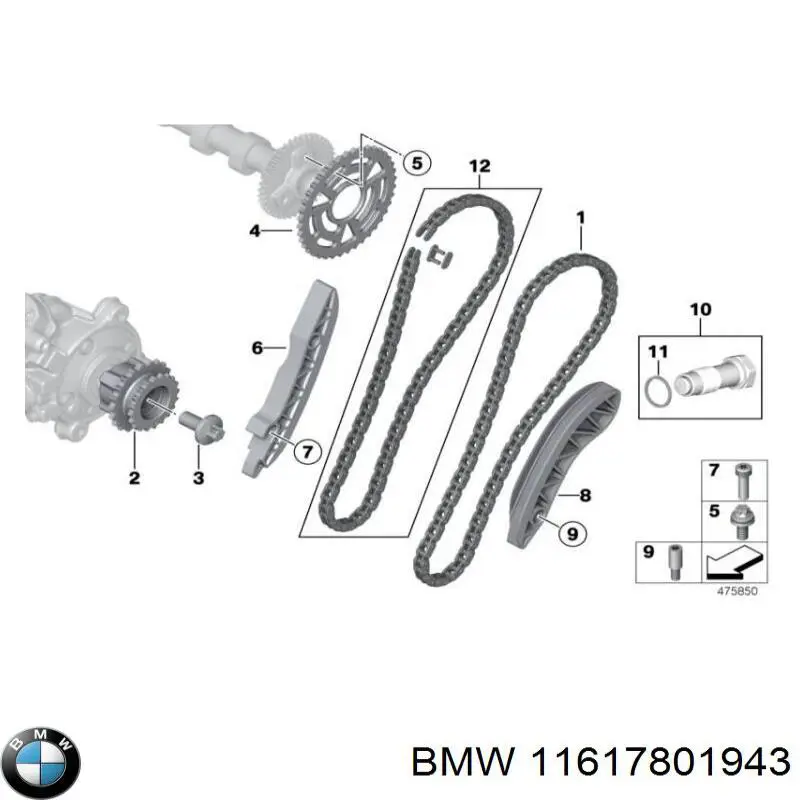Sello de mariposa BMW 11617801943 precio, desde 5,17 EUR