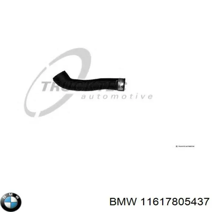 11617805437 BMW tubo flexible de aire de sobrealimentación izquierdo