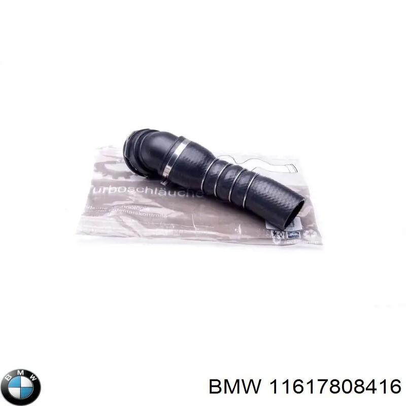 11617808416 BMW tubo flexible de aire de sobrealimentación derecho