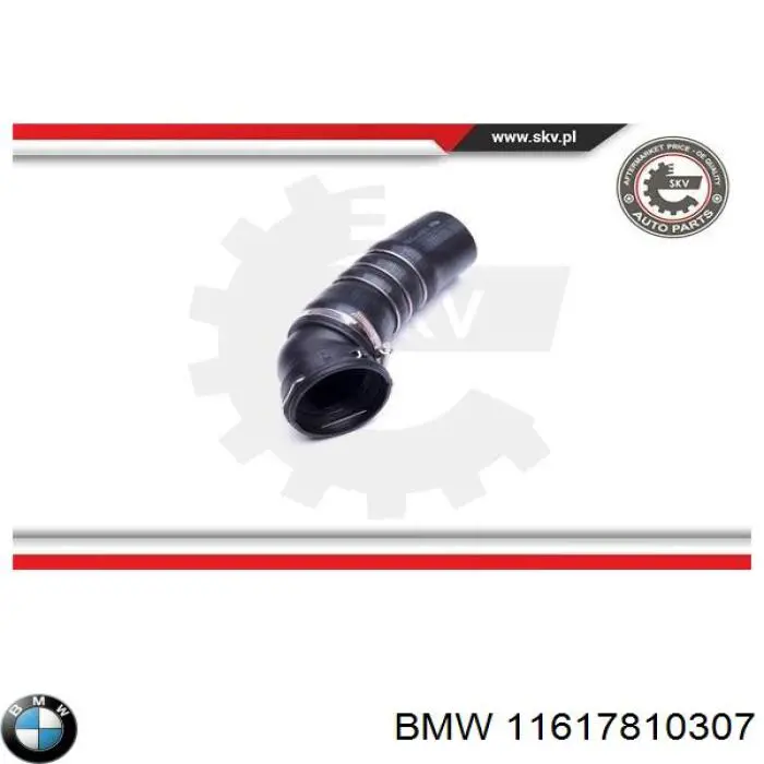 11617796292 BMW tubo flexible de aire de sobrealimentación izquierdo