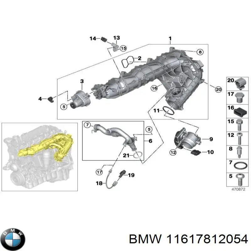 11617812054 BMW