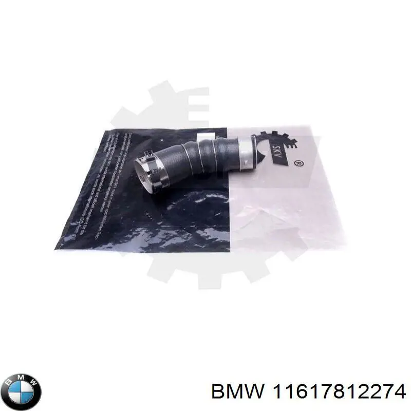 11617812274 BMW tubo flexible de aire de sobrealimentación derecho