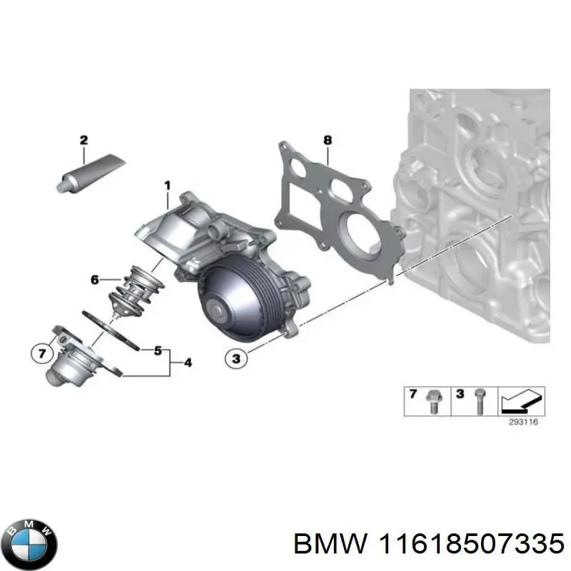 Junta de colector de admisión BMW 11618507335 precio, desde 7,44 EUR