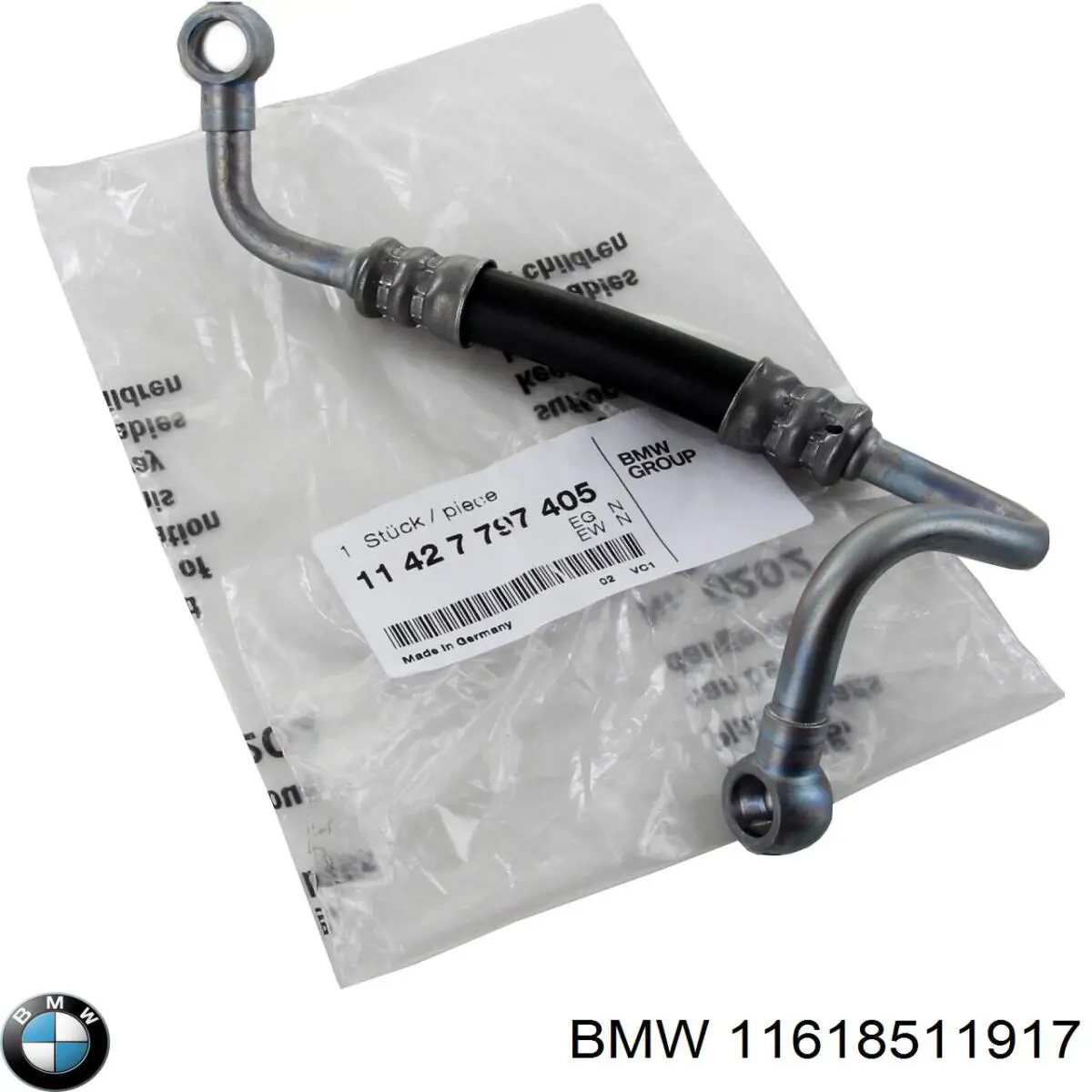 Junta de colector de admisión 11618511917 BMW
