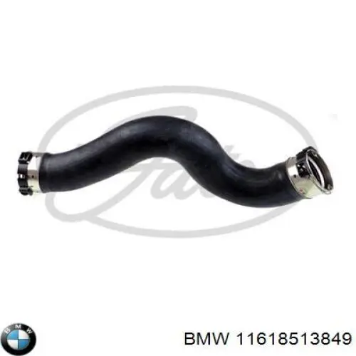 11618513849 BMW tubo flexible de aire de sobrealimentación izquierdo