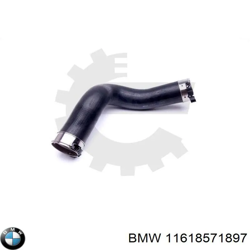 11618571897 BMW tubo flexible de aire de sobrealimentación izquierdo