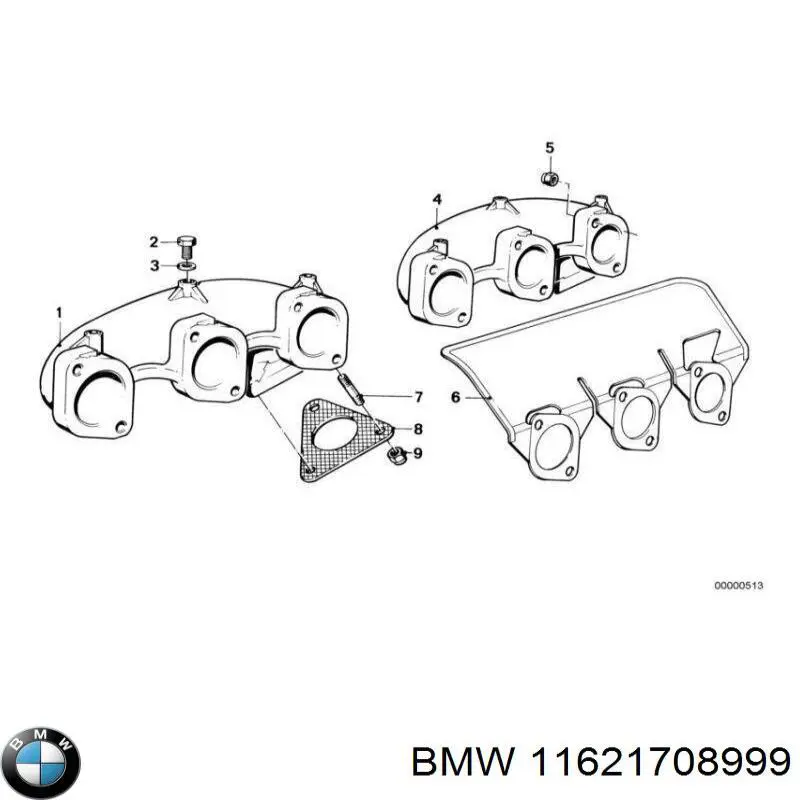 Espárrago del colector de escape BMW 11621708999 precio, desde 1,84 EUR