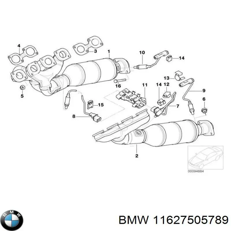 Junta colector escape BMW 11627505789 precio, desde 8,51 EUR