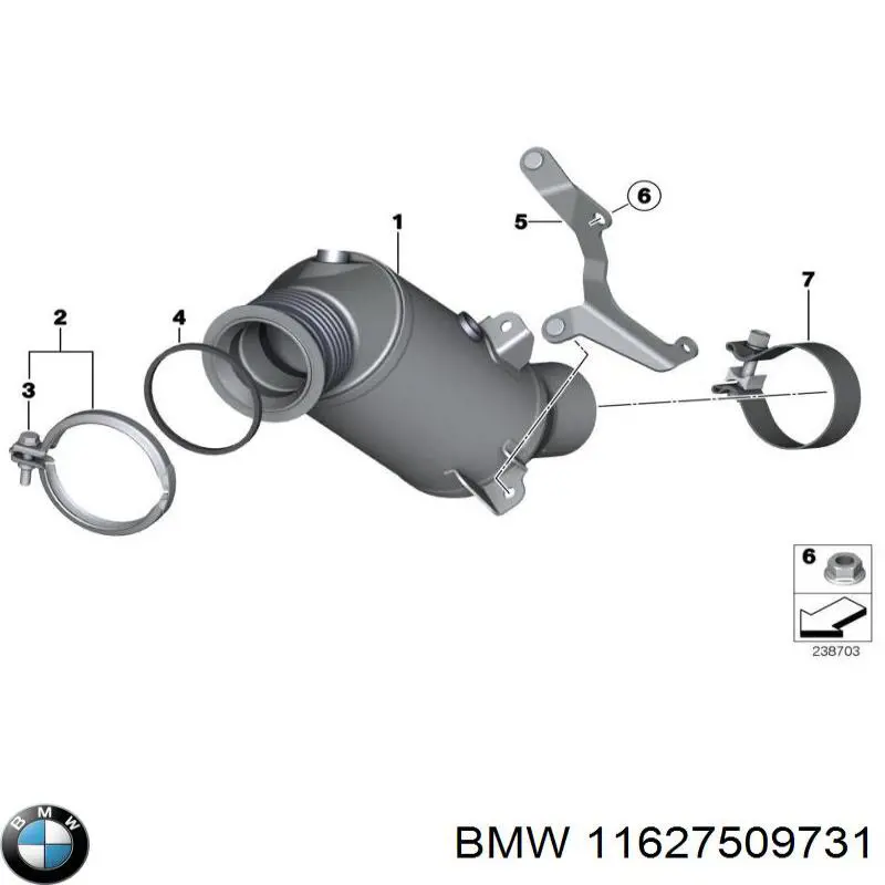  BMW 11627509731 precio, desde 3,77 EUR