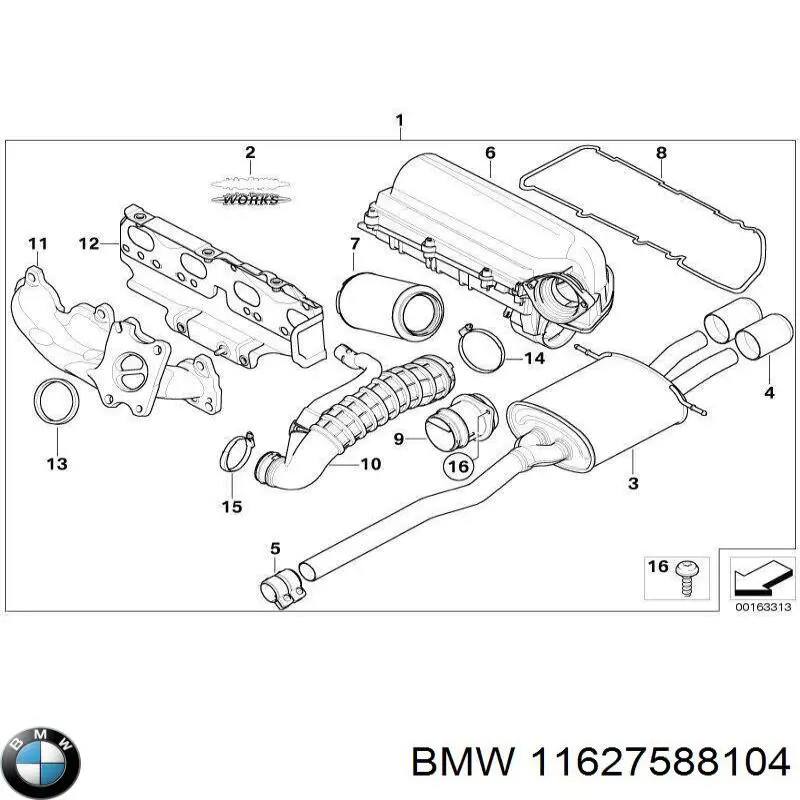 Comprar 11627588104 BMW 