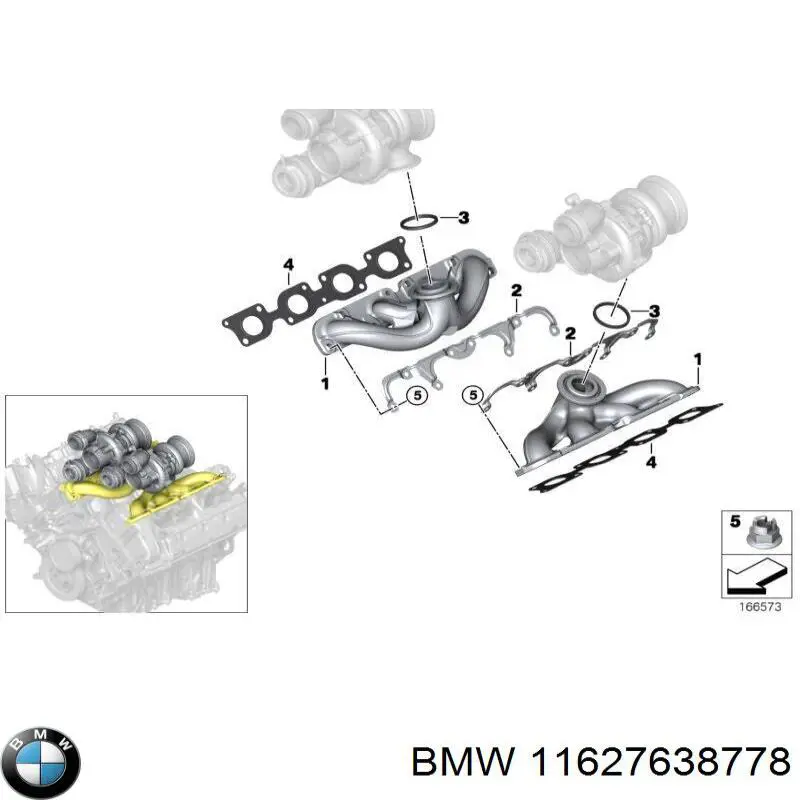 Colector de escape, sistema de escape BMW 11627638778 precio, desde 135,04 EUR
