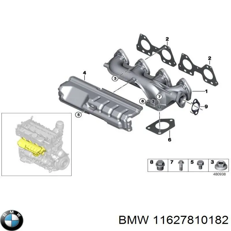 Comprar 779738903 BMW Colector de escape